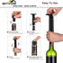 Wine Saver Pump with 8 Vacuum Wine Stoppers, Wine Bottle Stoppers with Food Grade Silicone Leak Proof