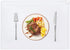 Translucent Silicone Placemats for Toddlers-Kids Dinner Placemat Reusable Portable Food Mat for