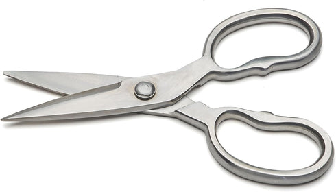 Heavy Duty Kitchen Scissors - Multipurpose Forged Stainless Steel Shears for Meat, Chicken, Fish, 8.25 Inch