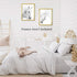 HPNIUB White Horse Wall Art Print Set of 2 (12”X16”, Unframed, Black White Canvas Artwork for Bedroom Decoration)