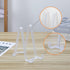 Plastic Easel Stand Plate Holder for Display - 6 Inch Clear Stand for Pictures | Photo | Decorative Plate | Tabletop Art