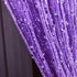ave split Decorative Door String Curtain Wall Panel, Light Purple Tassel Screen Room Divider, 100x200 centimeters