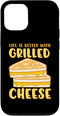 iPhone 12/12 Pro Grilled Cheese Sandwich Recipes Bread Maker Case