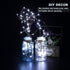 CYLAPEX 24 Pack Cool White Fairy Lights String, 3.3ft 20 LEDs Battery Operated Silver Coated Copper Wire for DIY Decor