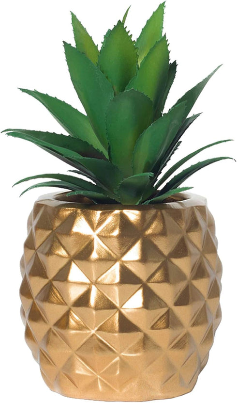 Artificial Succulent Potted Pineapple Decor, Fake Pineapple for Home Office Kitchen Table Decoration