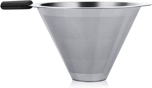 Pour-over Coffee Maker with Filter, Glass Drip Coffee Maker, Filter Pot with Scale for Office and Home Use