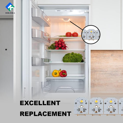 WR55X11132 WR55X25754 WR55X26486 LED Light Compatible with GE Refrigerator, 5 Pack