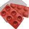 Semi Sphere Silicone Molds Set of 2 Packs, 6 Cavity for Hot Chocolate Bombs, Food Grade Non-stick Bakeware