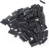 XKMT Black Mounting Bracket for Chain Link Fence View Blocking Privacy Tape Weave