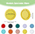 DICOSMETIC 20Pcs Wall Mounted Sunglasses Holder 10 Colors Alloy Hanging Eyeglass Holder 30.5~31mm Finger Grip Ring Kickstand Sunglasses Storage Organizer, Home Decor