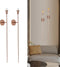 lobolighting Candle Sconces Set of 2 Long Wall Candle Holder Gold Candle