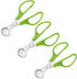 Calary 3Pcs Quail Egg Cutter Scissors Kitchen Egg Shears Tool, Green