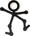 Three by Three Seattle FIT•Check! Child Wall Rack, Black Metal Customizable Hanging Hook Solution for Coats, Hats,