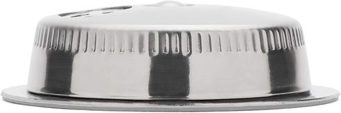 Jarware Stainless Steel Spice Shaker - Regular Mouth Mason Jar Spice Lid for Easy Dispensing