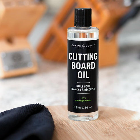 Caron & Doucet - Cutting Board & Butcher Block Conditioning Oil & Wax Bundle | 100% Plant-Based & Vegan