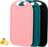 Cutting Boards for Kitchen, 3 Piece Plastic Cutting Board Set, Chopping Board with Juice Grooves and Carrying Handle