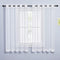 NICETOWN 63 Inch Sheer Curtains for Bedroom Windows, Grommet Casual Voile Window Treatments for Living Room, Ivory, 2