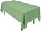 AK TRADING CO. 60 x 102-Inch Rectangular Polyester Tablecloth, Wrinkle-Resistant, Sage Party Table Cover