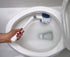 Unger No-Drip Toilet Brush Set, Flexible Neck Scrubber with Portable Caddy Holder for Bathroom Cleaning