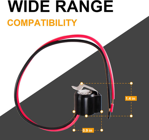W10225581 Refrigerator Bimetal Defrost Thermostat Replacement for Whirlpool KitchenAid Kenmore Replaces WPW10225581 AP6017375 PS11750673 PS237680 2321799 2149849
