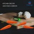 30 Pcs Mini Artificial Fake Vegetables Carrots Decor - Faux Lifelike Simulation Plastic Carrot for Home House Kitchen