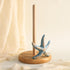 Bicuzat Countertop, Retro Starfish Style Paper Towel Holder Stand, Resin Starfish Crafts Display for Kitchen Cafe