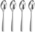 KEAWELL Premium 4-Piece Louis Spoon Set, 18/10 Stainless Steel, Set of 4, Dishwasher Safe, Smooth and Solid