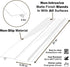 Silicone Kitchen Stove Counter Gap Covers, Set of 2 (21 Inches, White) by Gosmol
