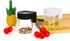Magnifying Jar with Light, Light-Up LED Transparent Glass Air Tight Storage Jar