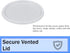 4 MM-4J6/6JL (100, 4 Mr Miracle Ounce Foam Cup with Vented Lid in White. Hot and Cold Foods. For Ice Cream, Yogurt