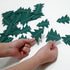 Cheerland Christmas Tree Garland, Camping Decorations for Woodland Theme Party, Dark Green
