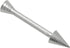 HJ Garden 1pc Aluminium Alloy Baking Pastry Cone Holder for Cake Decorating, Flower Nail Sticks