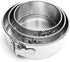 Fox Run Mini Springform Pan Set, Tin-Plated Steel, 3-Piece