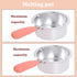 Electric Candy Chocolate Melting Pot Set, Double Chocolate Melting Pot, Pink for Home Parties, Includes Tool for Fondue