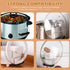 EMVANV Slow Cooker Lid Holder, 2pcs Stainless Steel Pot Rack with Silicone Sink, Keeps Countertop No Mess