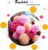 TopAAA 12pcs Tissue Paper Flower Poms - DIY Decorations for Wedding, Birthday, Graduation, 10 inches (Gold)