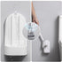 Toilet Brush with Holder, Long Handle Golf Toilet Brush 360° Deep Cleaning Flexible Silicone Wall Mounted for Bathroom