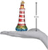 Old World Christmas Glass Blown Ornaments for Christmas Tree, Sambro Lighthouse Collection