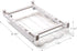 BINO | Pull-out Egg Holder Organizer | THE HANGER COLLECTION | Fridge Egg Drawer Organizer | Clear Egg Holder Tray for Refrigerator and Pantry | 18 Eggs Shelf Holder Storage Drawer