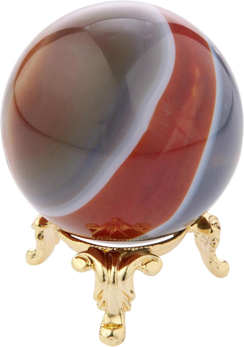 Bard's Gold-toned Egg Stand/Holder, Princess Ann, Fits Hen Sized Eggs, Pack of 2