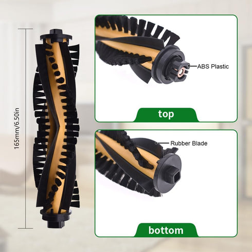 neutop Brush Rollers Replacement 3-Pack Compatible with Ecovacs Deebot N79S N79 DN622 DN622.11 DN622.31 N79W N79se and