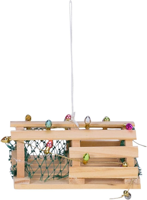 Beachcombers Lobster Trap Hanging Christmas Tree Ornament Xmas Festive Winter Holidays Artificial