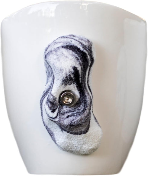 Rock Climbing Mug - Black/White Swirl