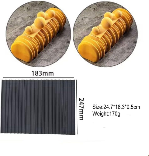 3D Silicone Cake Mold for Baking Mat, Dessert Bakeware Mold for Cake, Pizza, Fondant, Mousse, Jelly