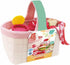 Playset| 12 Hape Picnic PCs Soft Indoor and Outdoor Pretend Food Toy for Toddlers , Pink