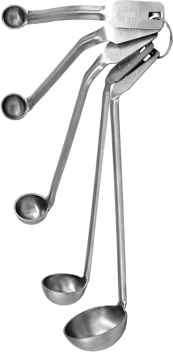 Winco Mini Ladle Set, Heavy-Duty 5 Piece Set