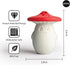 OTOTO Fridge Deodorizer, Baking Soda Odor Absorber for Refrigerator, Cute Kitchen Gift (Mushroom)