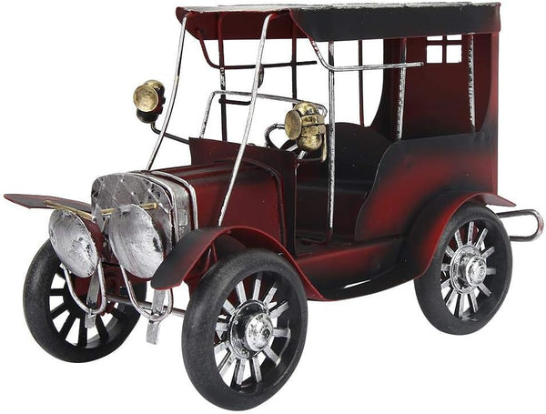 Old Vintage Car Model - Antique Car Miniature Arts Craft for Home Office Desk Shelf Decoration