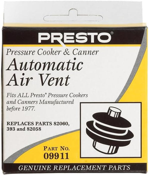 Pressure Cooker Automatic Air Vent by Presto