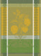 Garnier Thiebaut Citron Zeste French Kitchen Towel, 22"x30", Cotton, Jacquard